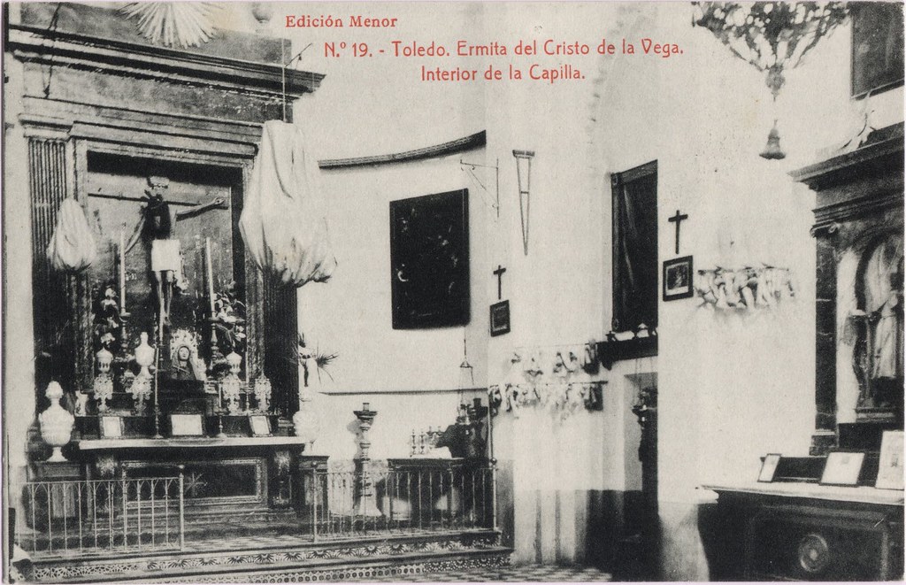 C .Garcés-Edicion Menor-N19-Ermita del Cristo de la Vega. Interior de la Capilla. Colección de Justo Monroy.