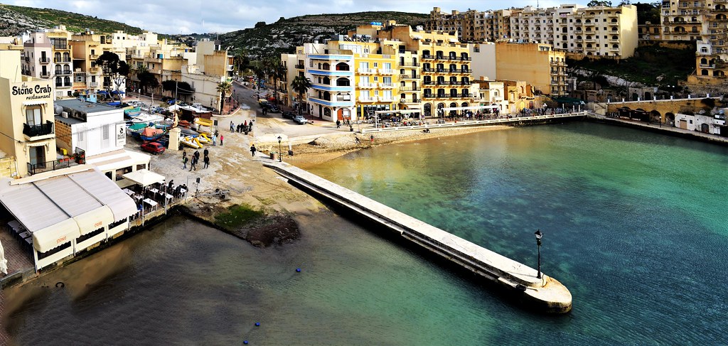 Xlendi Malta Bay Gozo Nikon D3100. DSC_0184-0185.