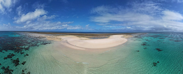 Mackay reef low tide