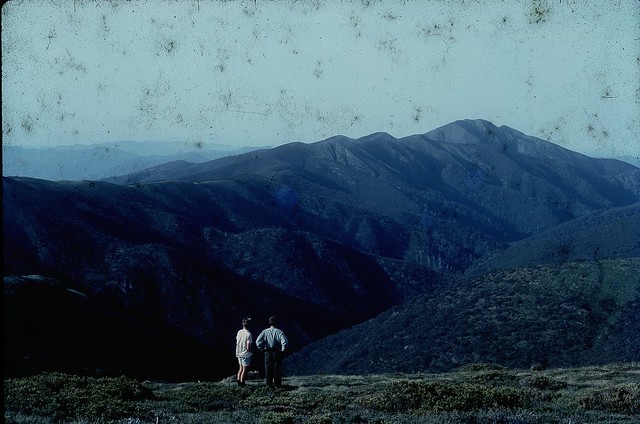 Dick and John in the Mountains somewhere.
