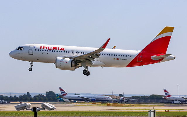 Iberia Airbus A320-251N EC-NDN