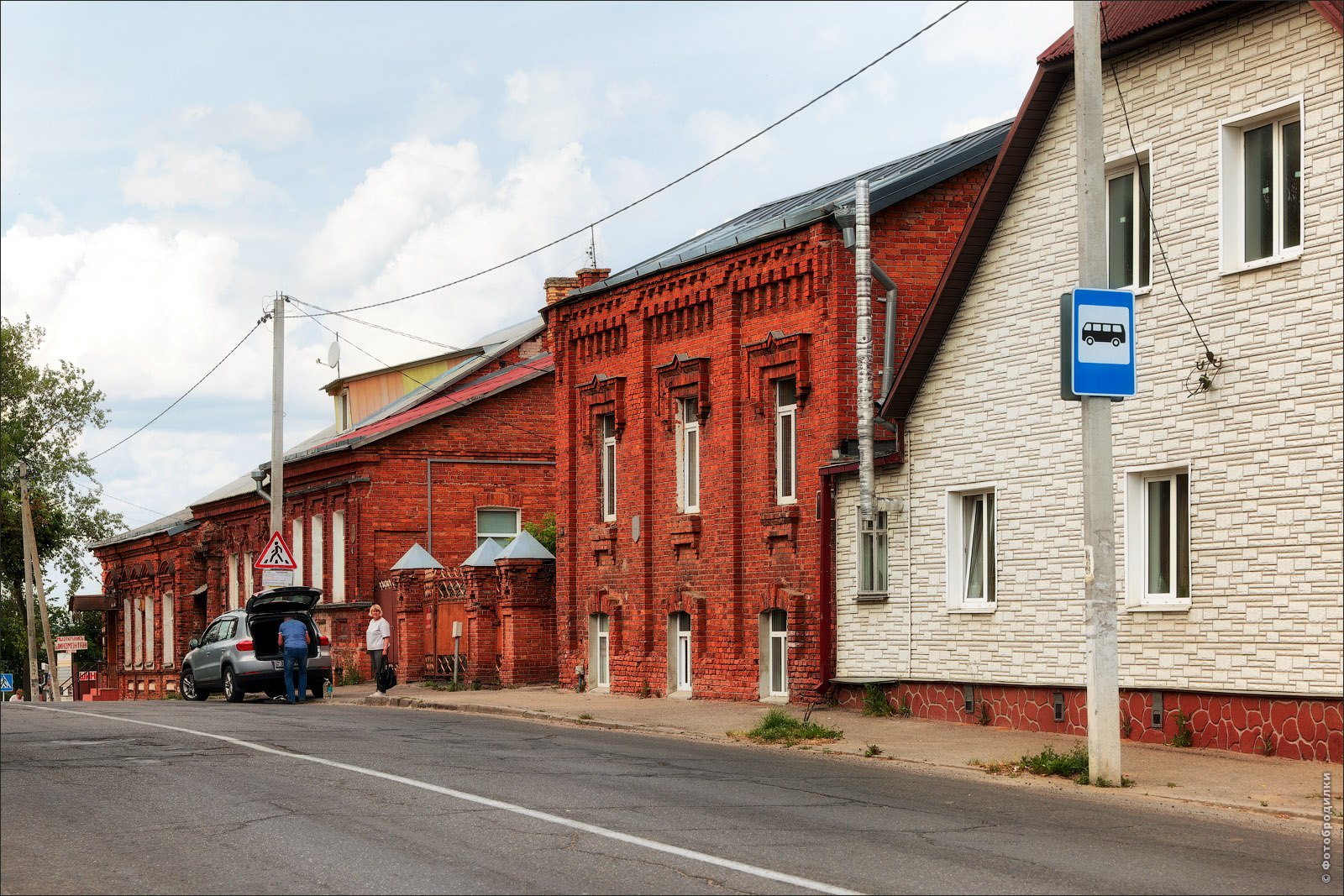 Старая краснокирпичная застройка, Витебск, Беларусь