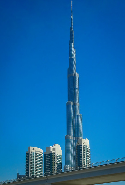 Burj Khalifa is the world's tallest building, Dubai, UAE