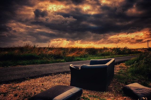 Take A Seat And Watch The Sunset
