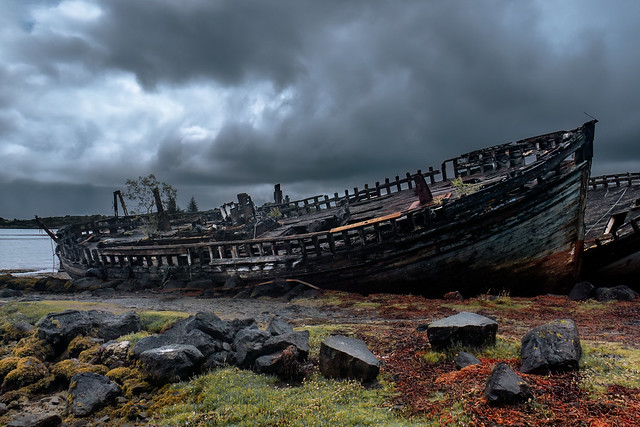 Salen boatwrecks