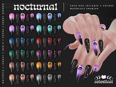 Nocturnal Nails Available @ Black Fair