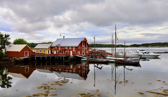 The old trading place Hopsjø