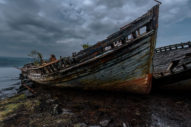 Salen boatwrecks
