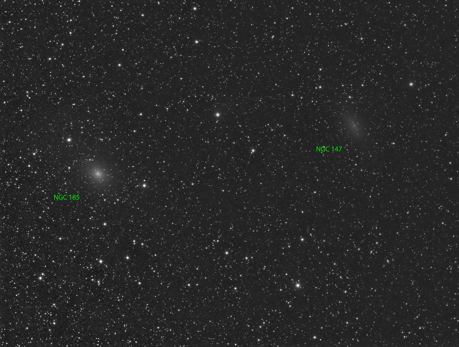 017 - NGC 147 - Luminance