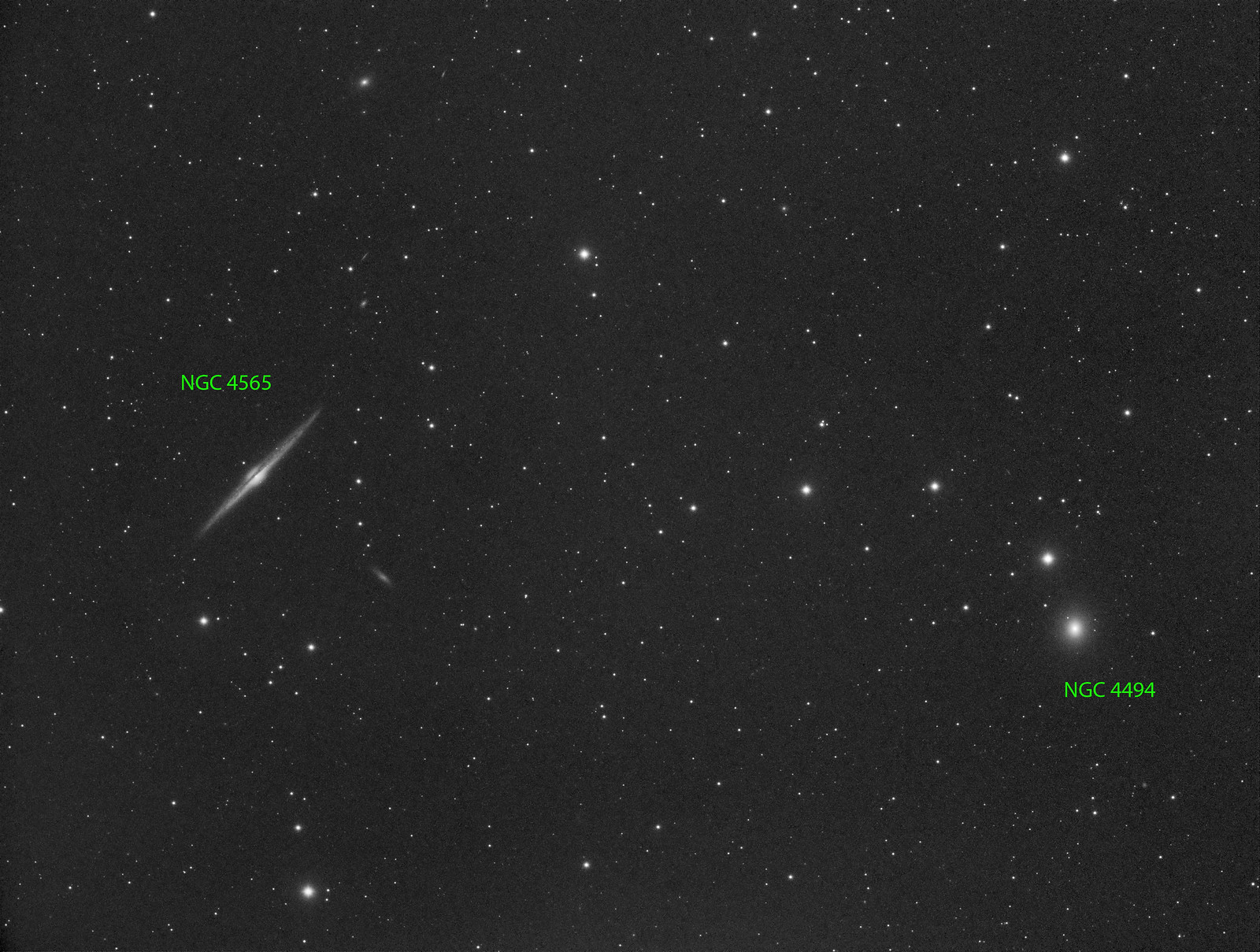 038 - NGC 4565  - Luminance
