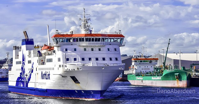 MV Hrossey Northlink Passenger Ferry - Aberdeen Harbour - 15th July 2023