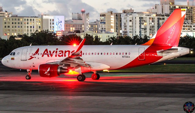 Avianca Airlines/Airbus A319-115(SL)/N751AV