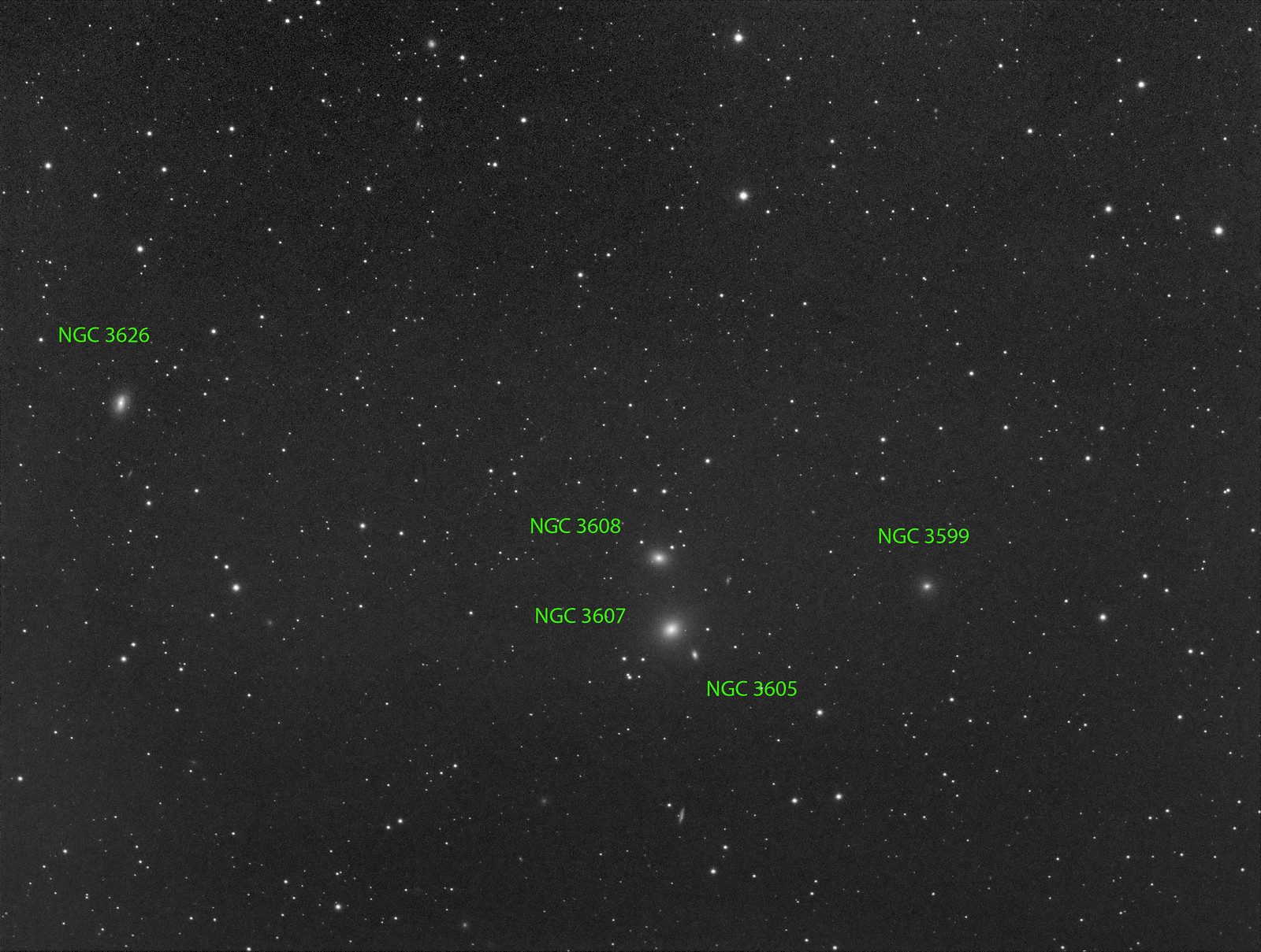 040 - NGC 3626 - Luminance