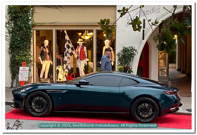 2022: Monterey Car Week: Car Spotting, Carmel: Aston Martin DB11