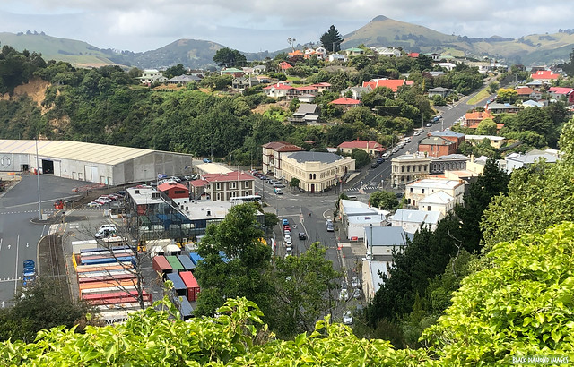 View over Port Chalmers from Lady Thorn Dell Lookout