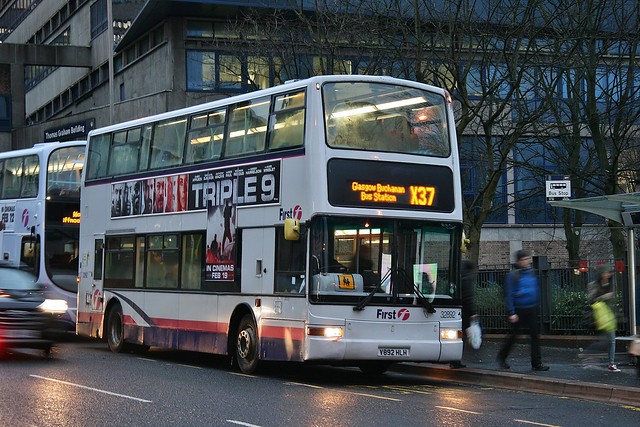 First Scotland East V892 HLH (32892) | Route X37 | Cathedral St, Glasgow