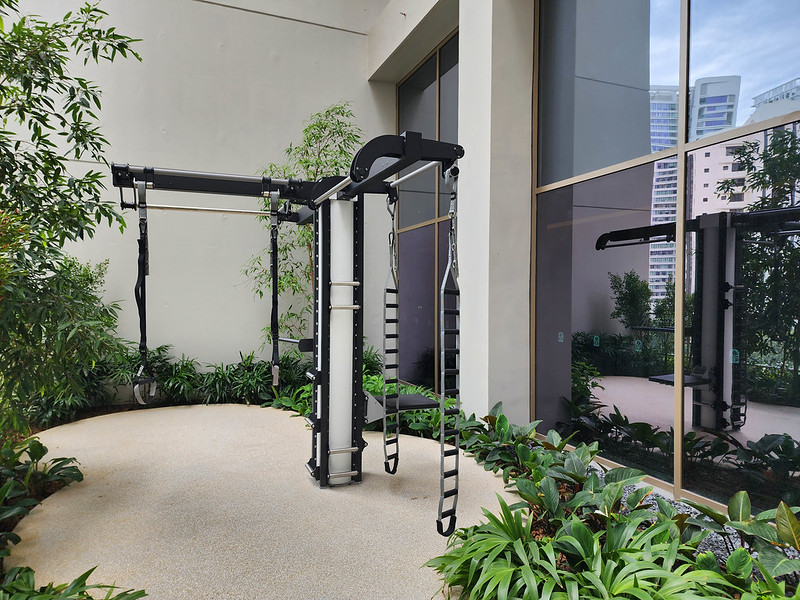 outdoor gym - pan pacific orchard