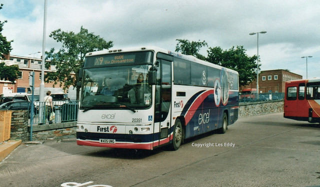 20351, Exeter Bus Station, 2007