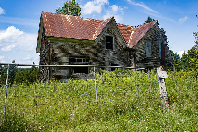 Abandoned house in Canada