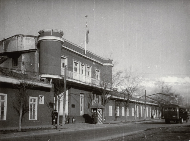 Esta era la vieja Fabrica de Armas y Maestranza del Ejercito de Chile, FAMAE entre 1883 y 1976