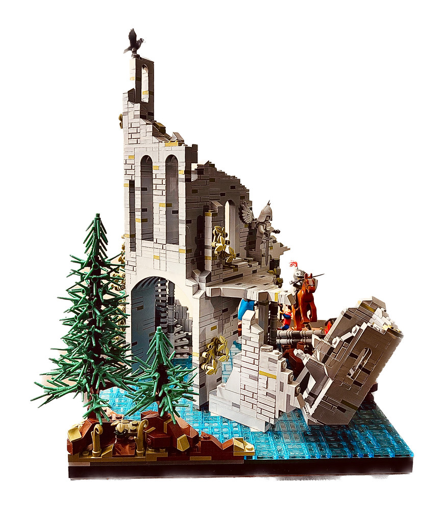 Attack in ruined castle