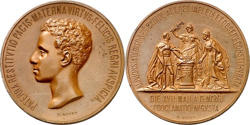 Medallas de proclamación de Alfonso XIII
