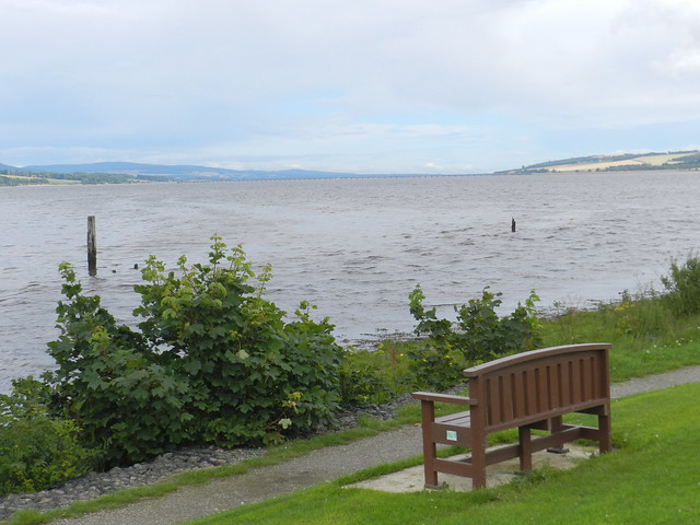 View the Cromarty Firth from Dingwall, July 2023