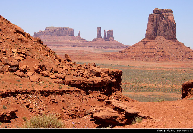 View from Artist's Point, Monument Valley, AZ, USA