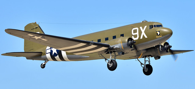Douglas C-47 N150D USAAF 41-18401 315087 Rendezvous with Destiny painted as 43-15087