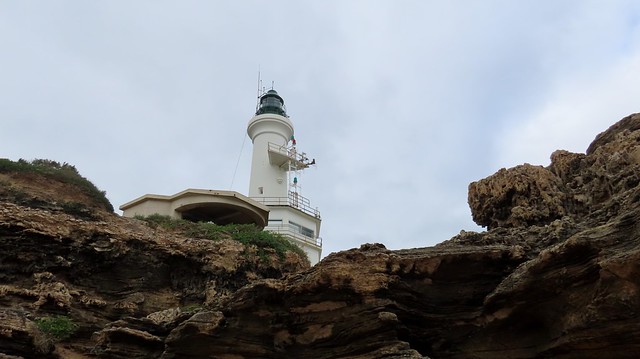 Point Lonsdale lighthouse and former searchlight emplacement