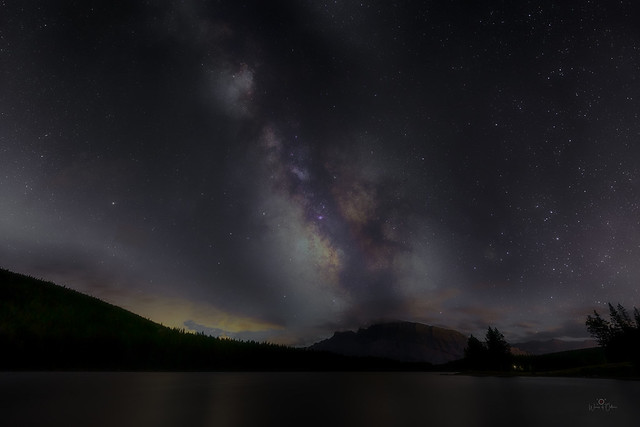 Stargazing at Banff National Park, AB, Canada
