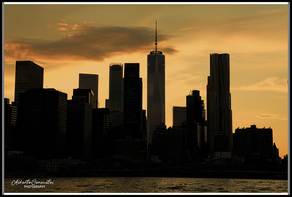 A SUNSET THAT I CAN NOT FORGET. NEW YORK CITY.