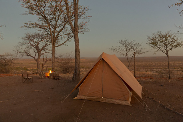 Campsite in Hwange National Park