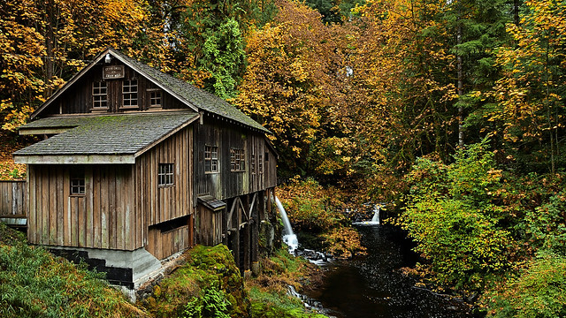 Cedar Creek Grist Mill - Woodland, Washington USA - Explored