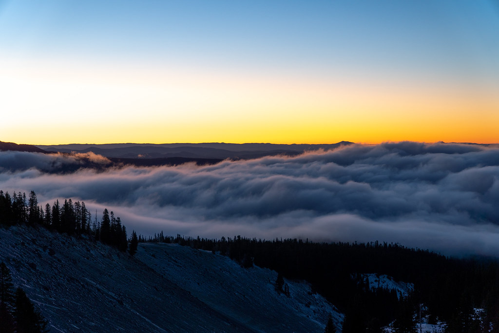 Clouds at Timberline-