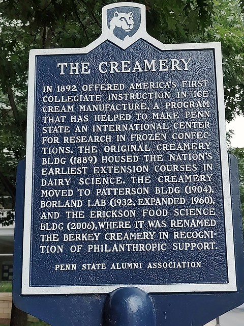 The Creamery Historic Marker
