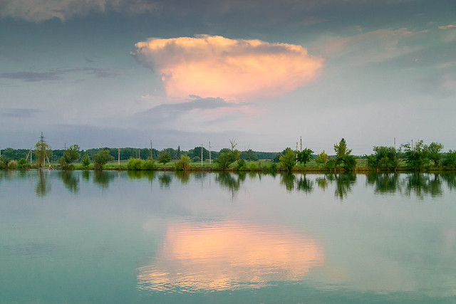 Pond on the outskirts of Tiraspol
