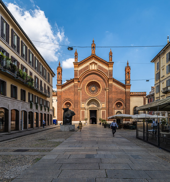 Milan - Italy - Chiesa del Carmine - June 2023