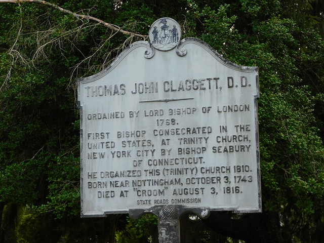 Thomas John Claggett, DD Historic Marker