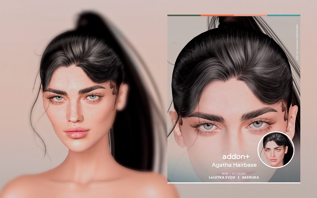 addon+ – Agatha Hairbase @ ｅｑｕａｌ１０