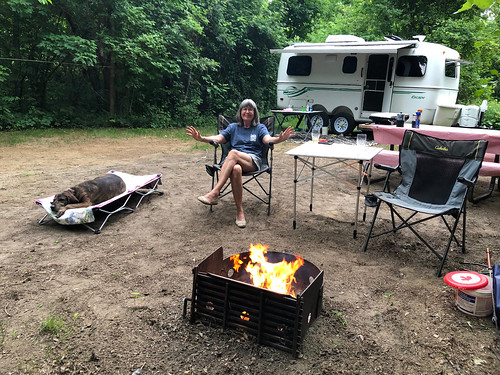 Linda at Voyageur Camp