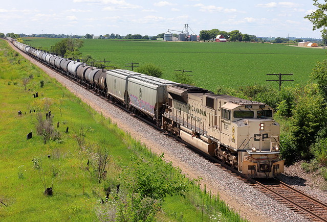 CP 7021 east in Kirkland, Illinois on July 18, 2023.