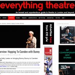 Everything Theatre interview with Bunny Bunny