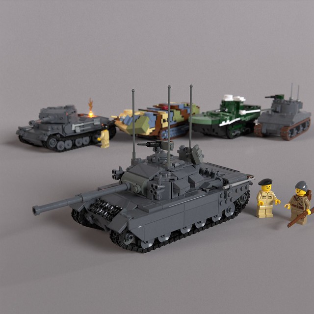 LEGO Centurion tank mark 5 MOC