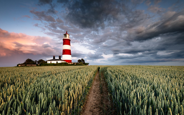 Evening Clouds Over Happisburgh Lighthouse