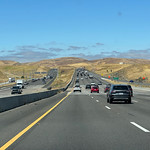 Riding on I-580, heading west Arthur H. Breed, Jr Freeway @ California