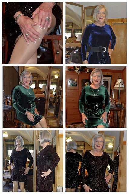 Collage from Phoebe makeover session