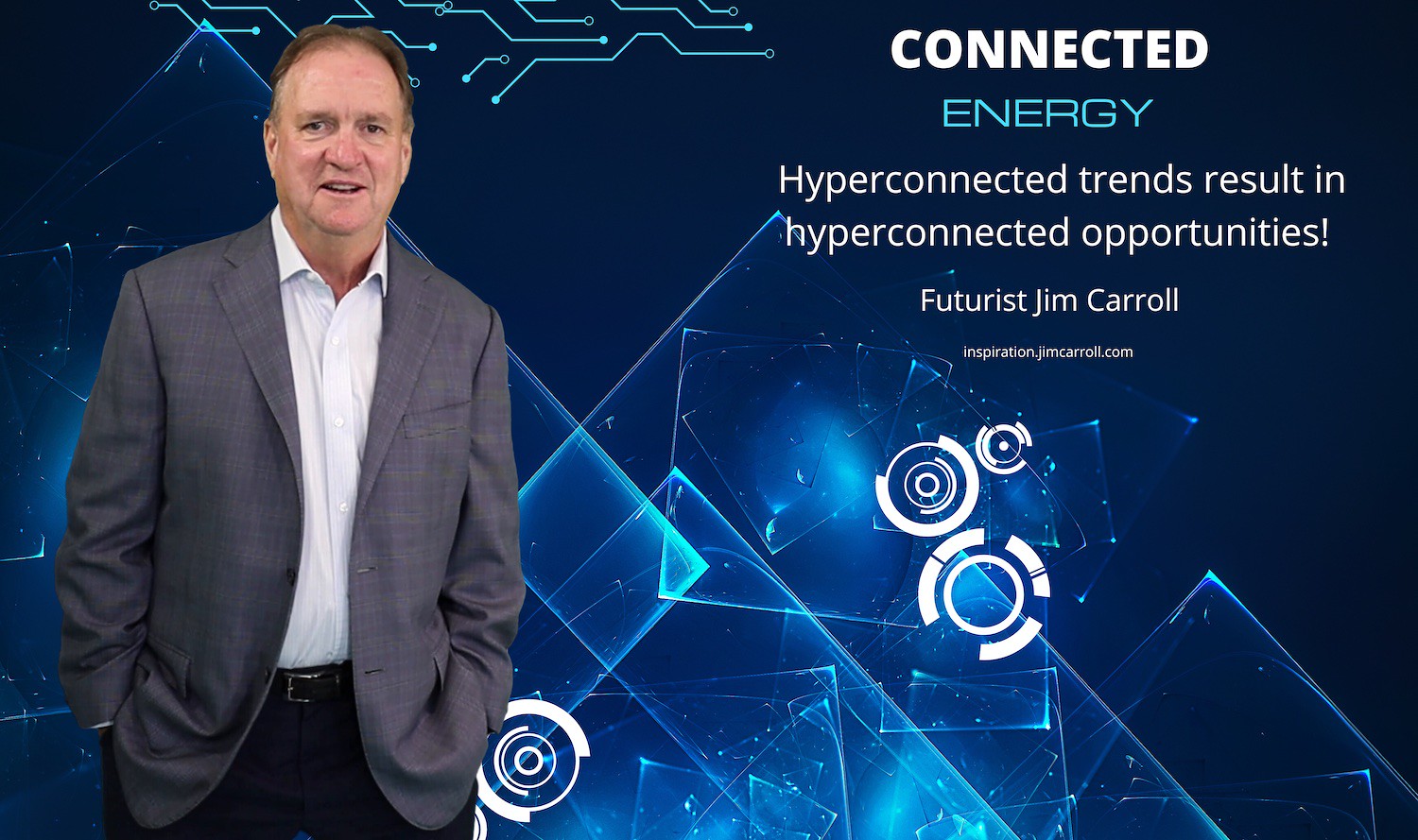 "Hyperconnected trends result in hyperconnected opportunities!" - Futurist Jim Carroll