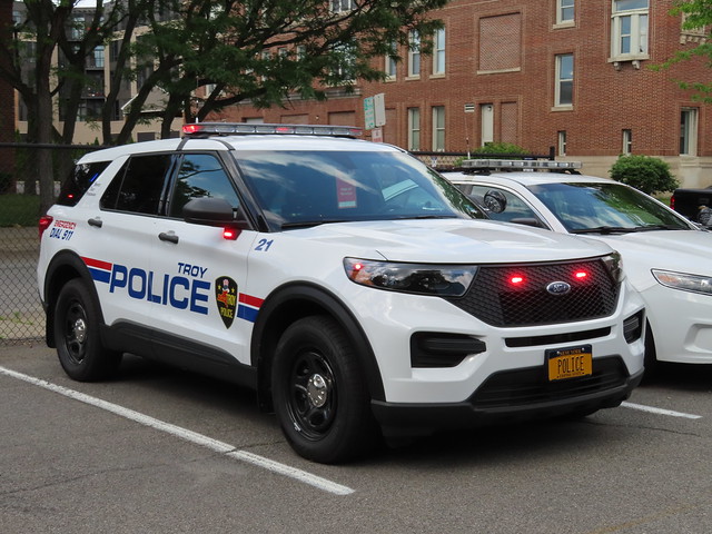 Troy Police Department Ford Interceptor Utility