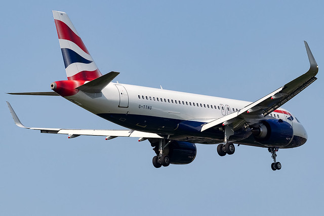 G-TTNU British Airways A320neo London Heathrow